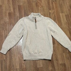 Carter's Cream and Navy Sweater (C7)